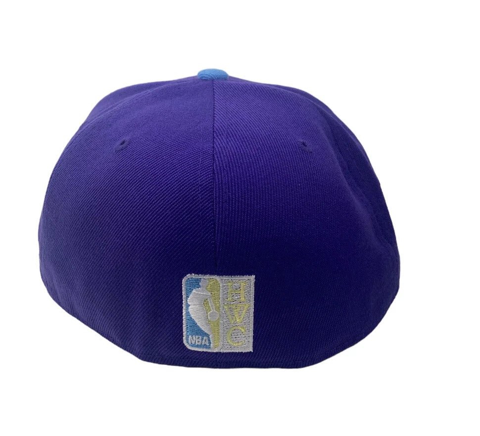 Los Angeles Lakers Purple & Light Blue 50th Anniversary Fitted Hat - New Era -