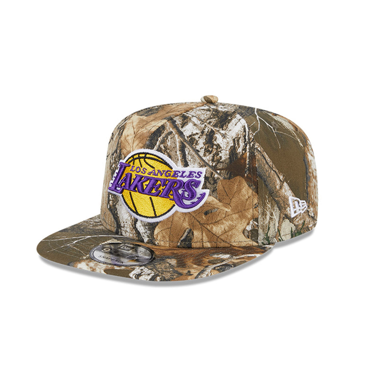 Los Angeles Lakers REALTREE® 9FIFTY Snapback Hat - New Era - 23510121604