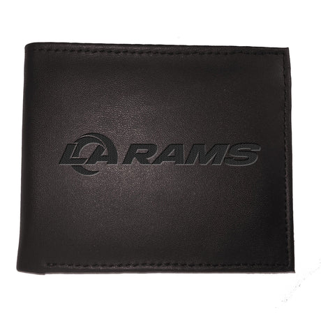 Los Angeles Rams, Bi - Fold Wallet, Black - EG Collective - 843771063320