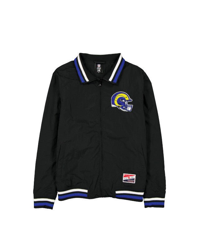 Los Angeles Rams Black Throwback Jacket - New Era -