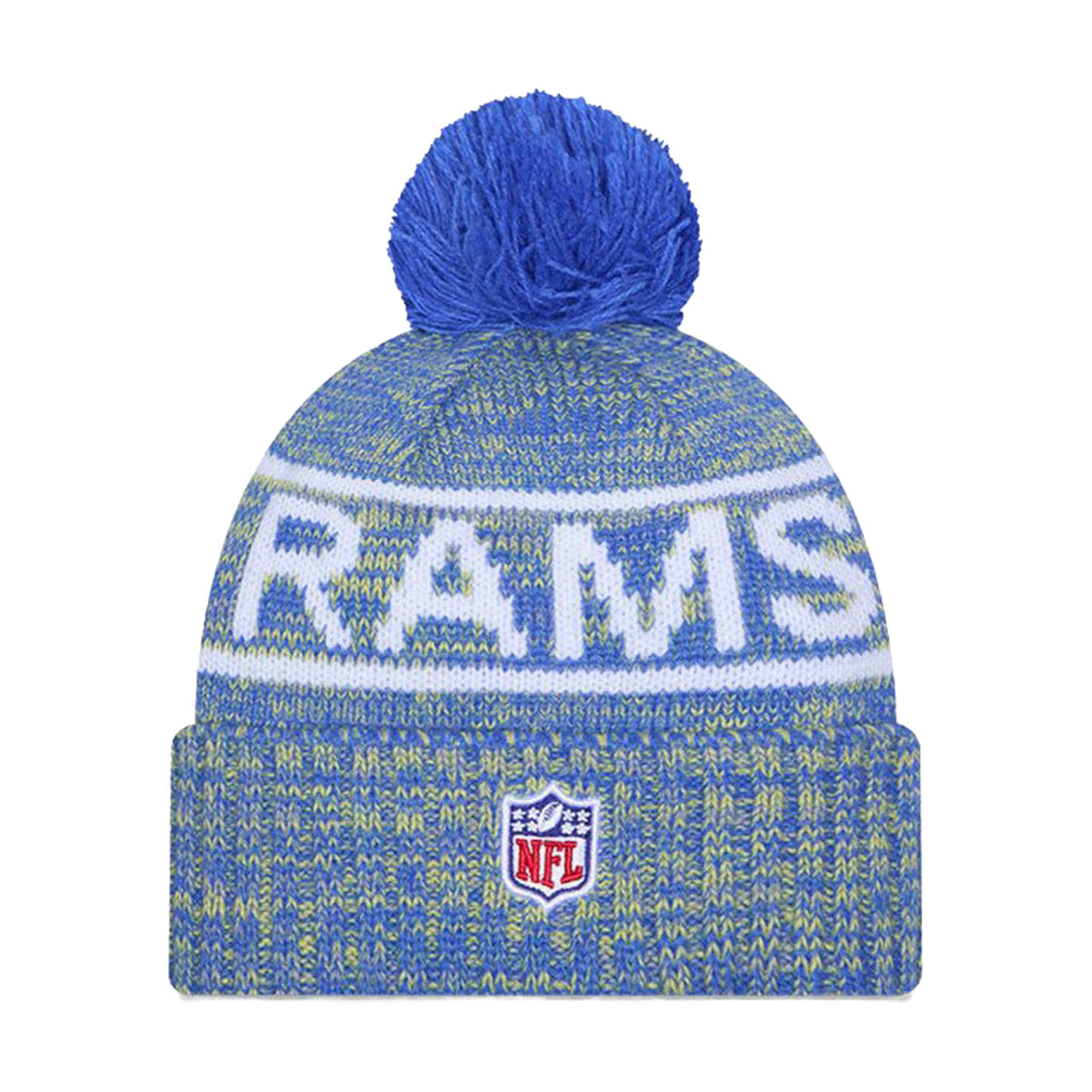 Los Angeles Rams Knit Pom Beanie - New Era -