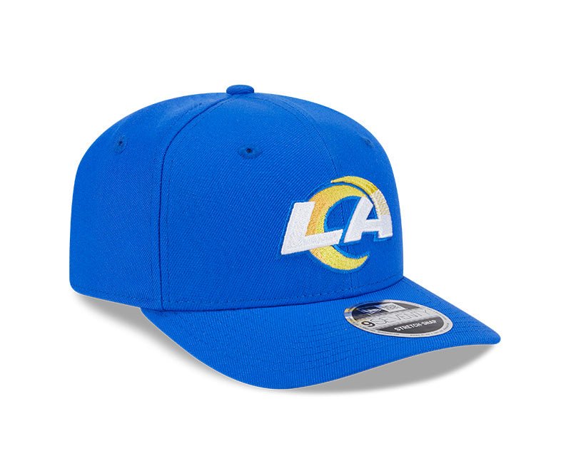 Los Angeles Rams Logo Blue 9SEVENTY Stretch - Snap Hat - New Era - 239519124