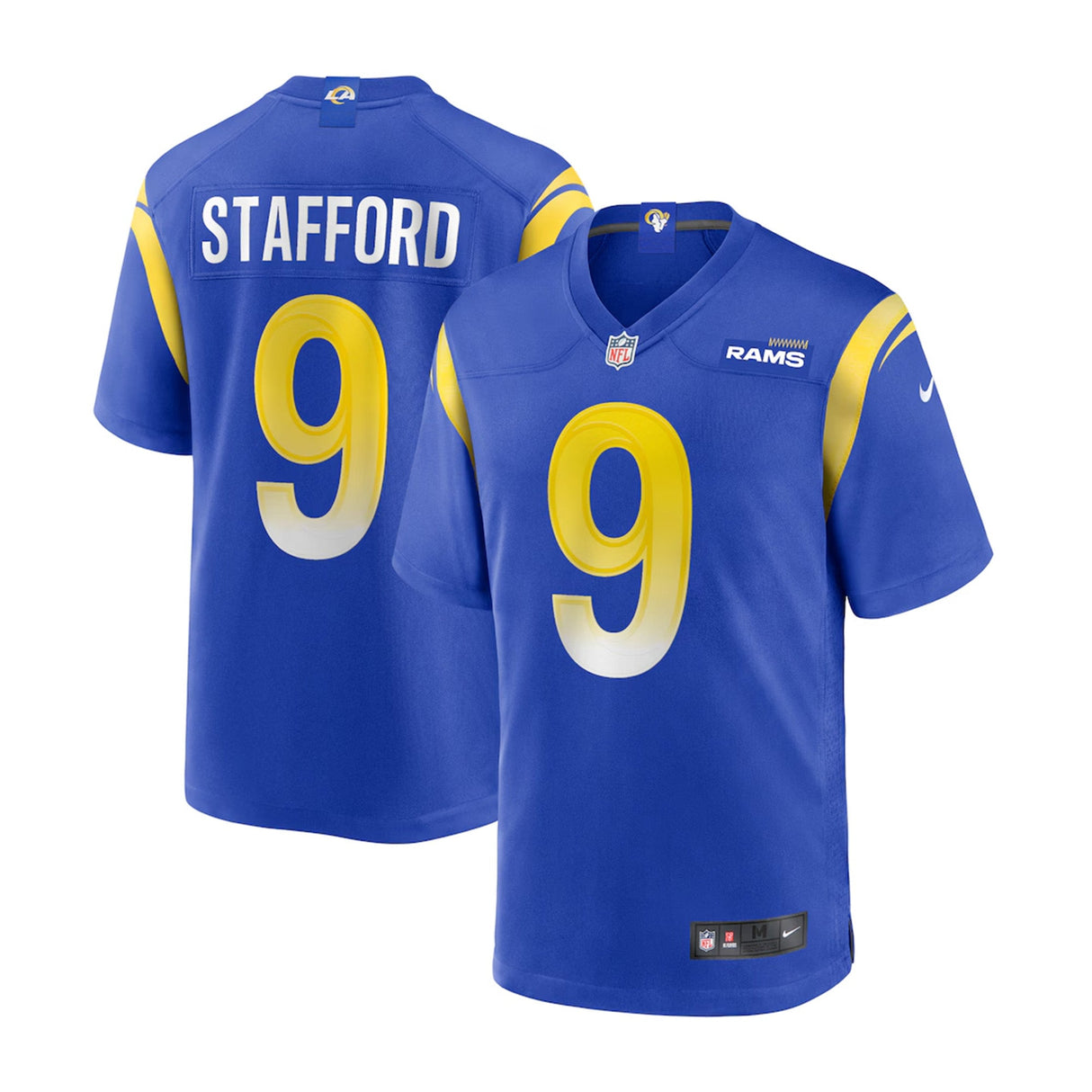 Los Angeles Rams Matthew Stafford Royal Nike Game Jersey - Nike - 2304401124101