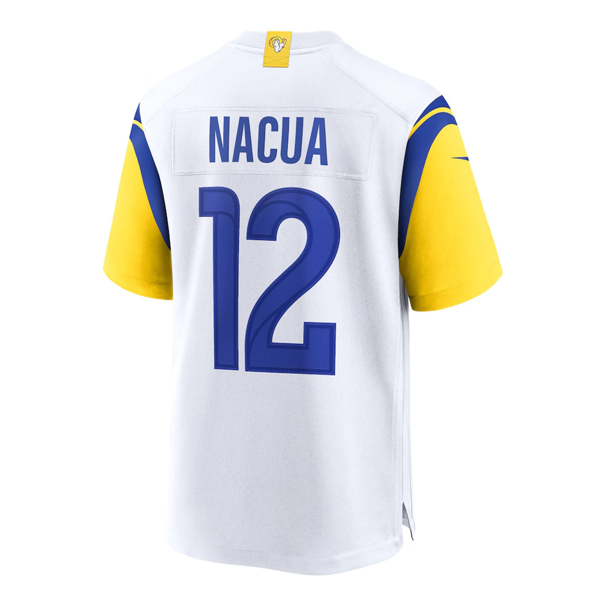 Los Angeles Rams Puka Nacua White Game Player Jersey - Nike - 2304401124209