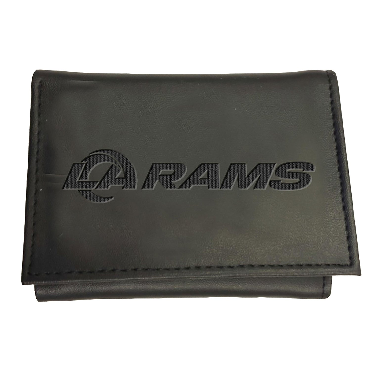 Los Angeles Rams, Tri - Fold Wallet, Black - EG Collective - 843771031008