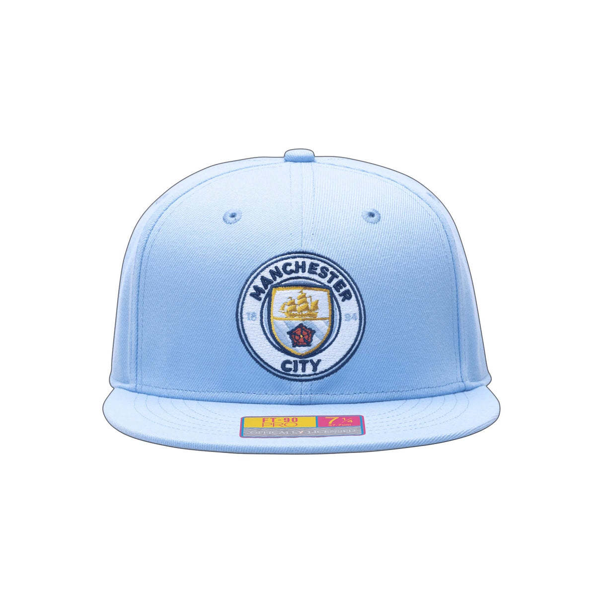 Manchester City Light Blue FT - 90 Pro Fitted Hat - Fan Ink -