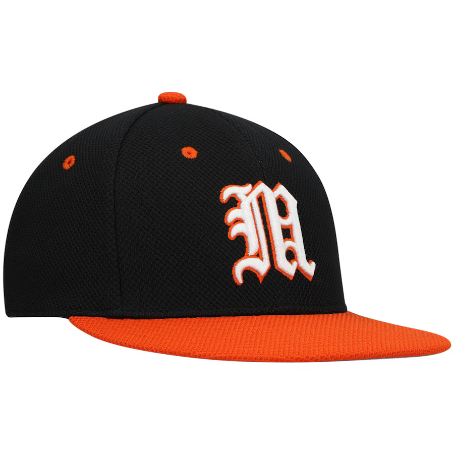 Miami Hurricanes Adidas On-Field Baseball Fitted Hat