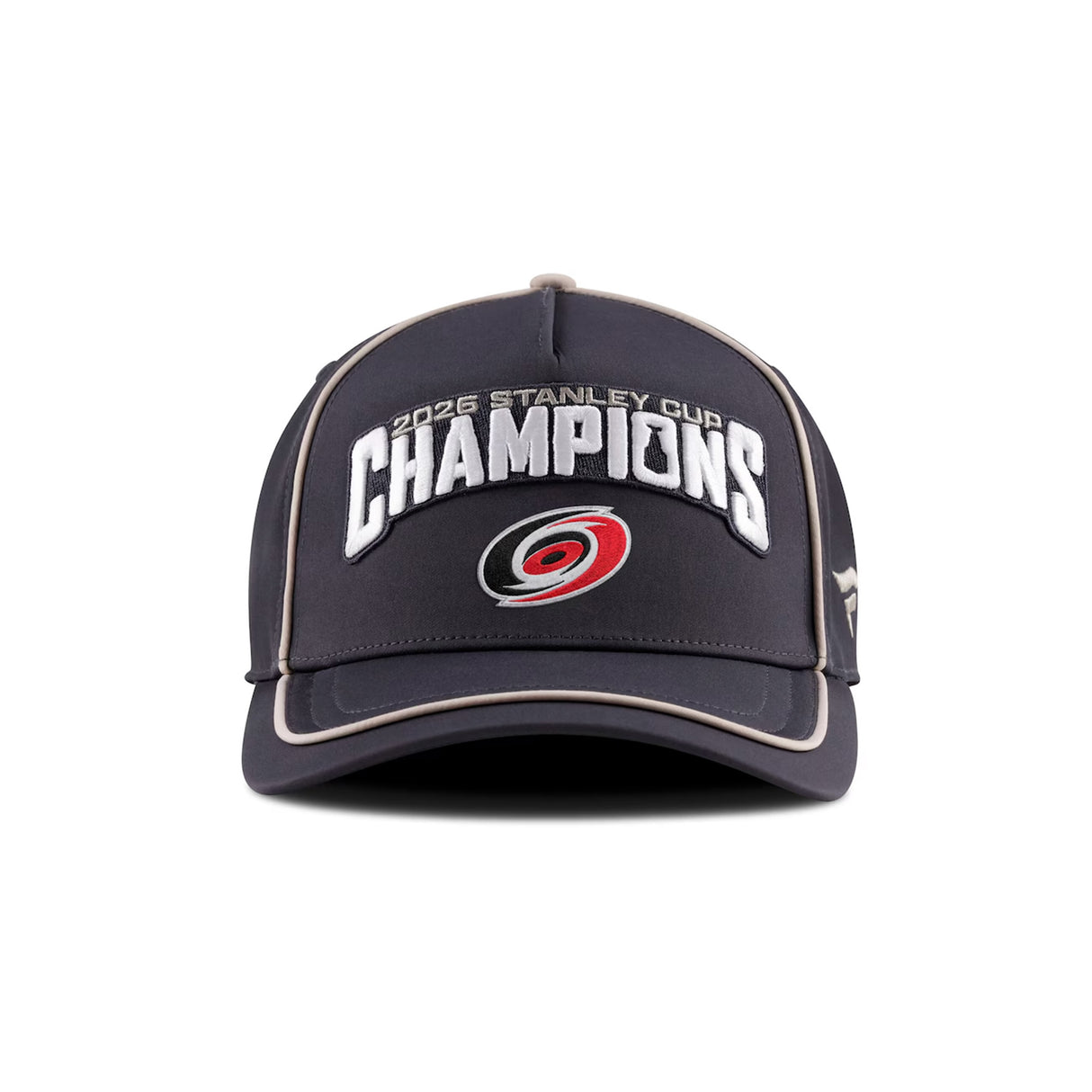 Carolina Hurricanes 2026 Stanley Cup Champions Locker Room Charcoal Adjustable Hat