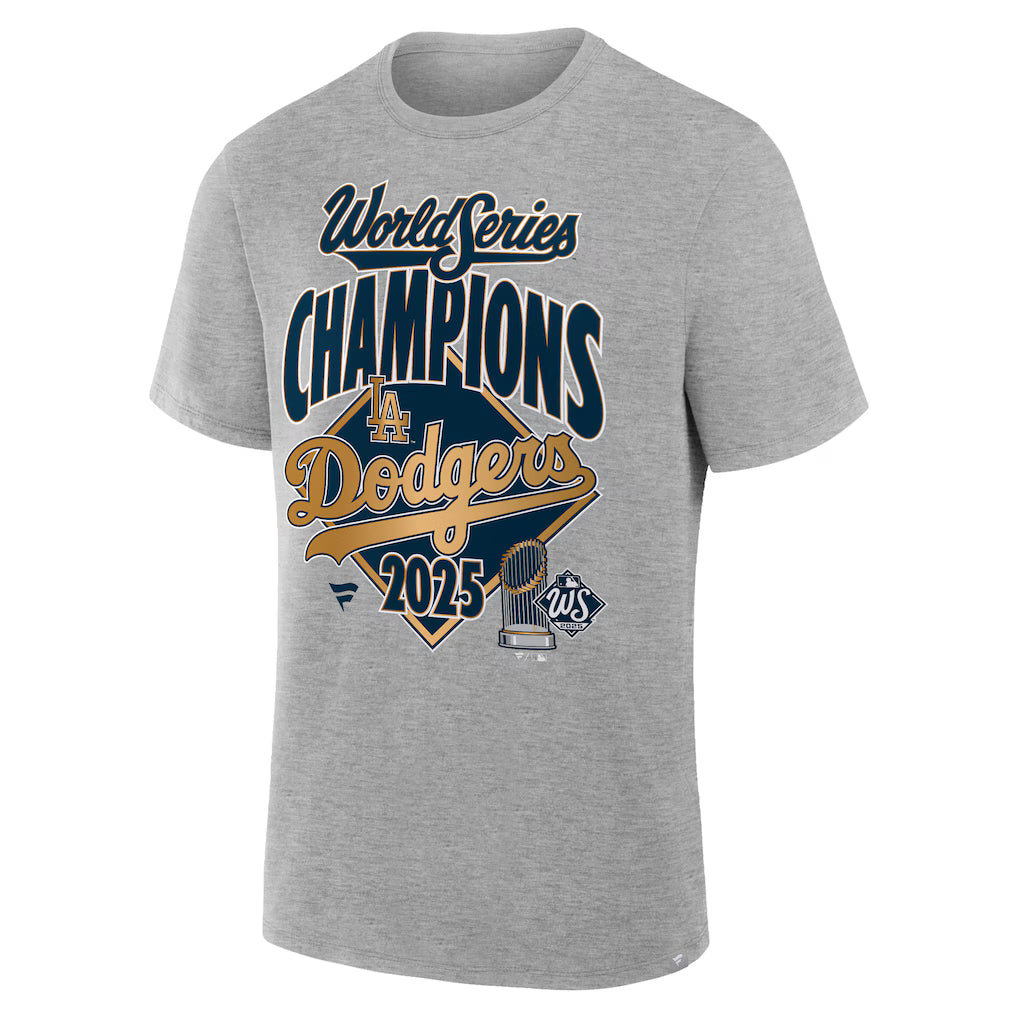 Los Angeles Dodgers 2025 World Series Champions Locker Room Replica T-Shirt