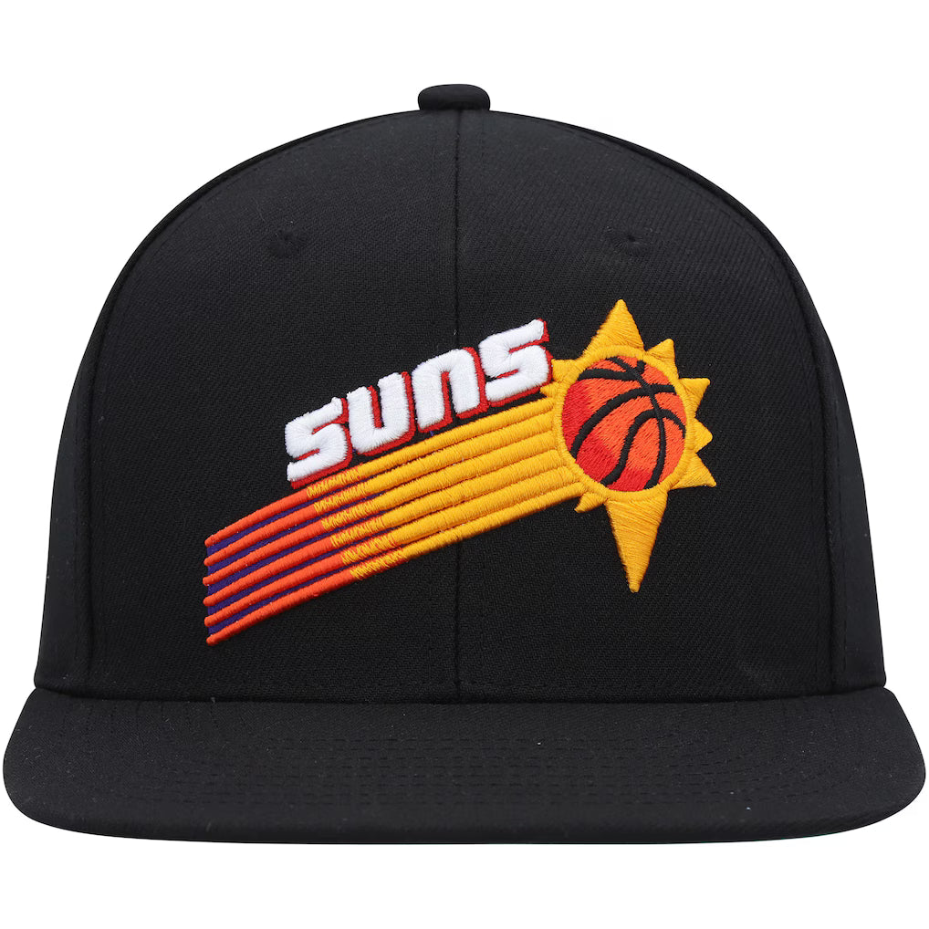 Phoenix Suns Black Hardwood Classics Essentials Snapback Hat