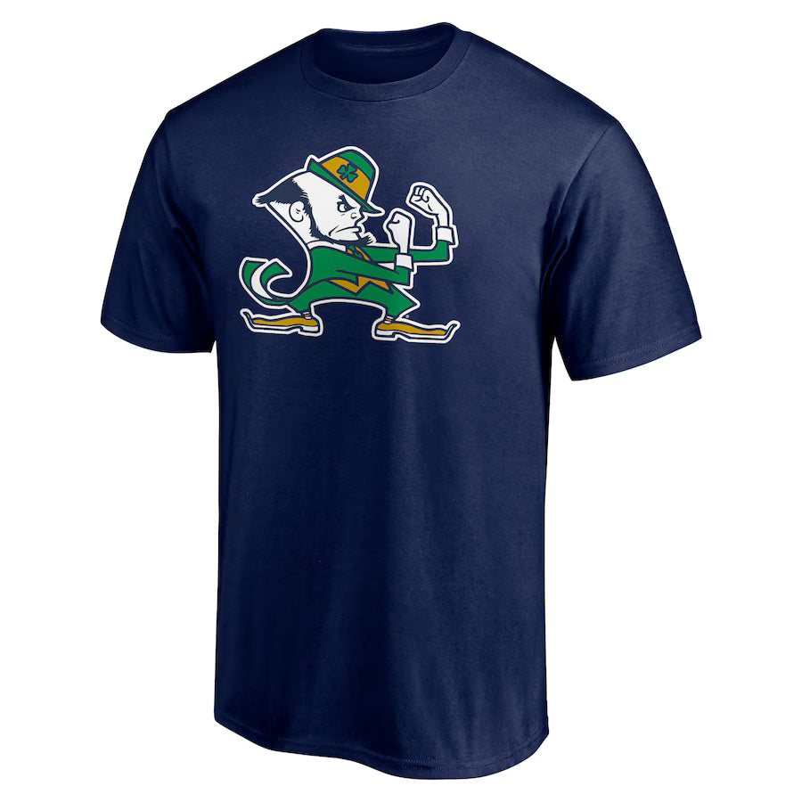 Notre Dame Fighting Irish Navy Leprechaun T-Shirt
