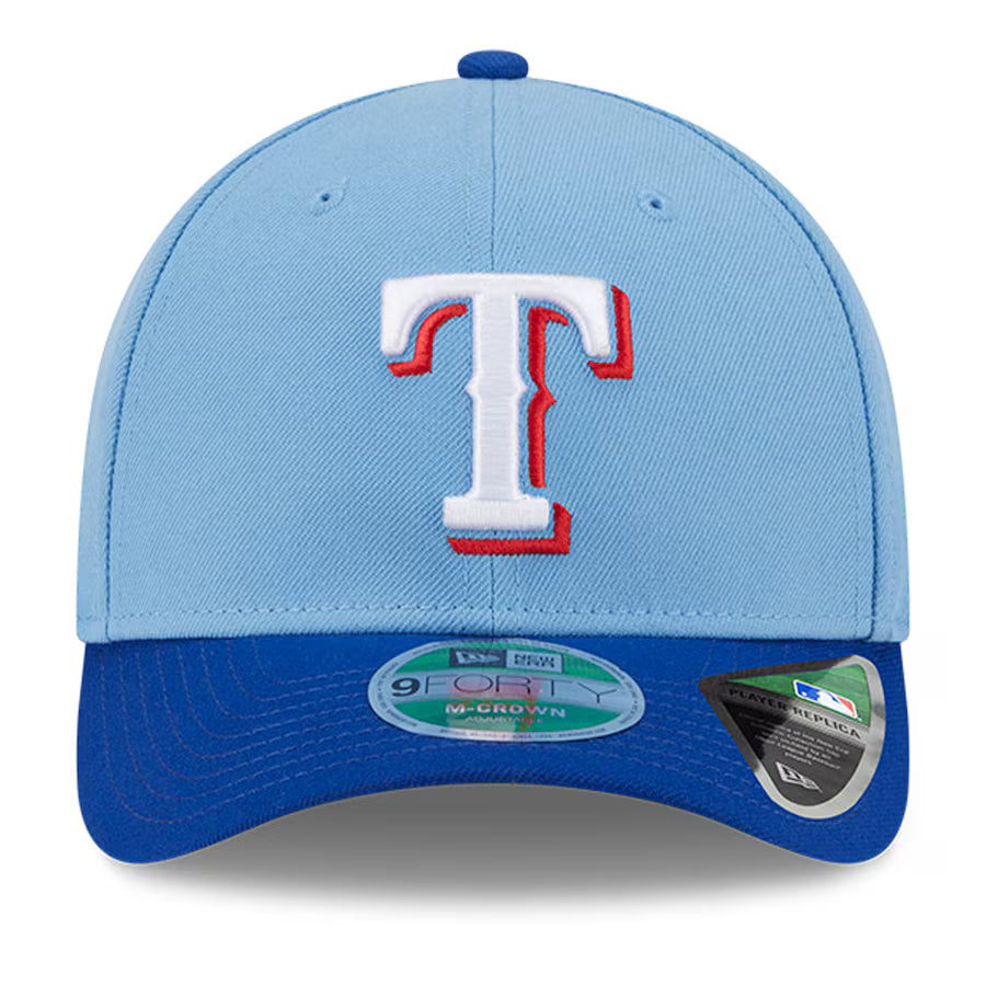 Texas Rangers Game Light Blue 9FORTY M-Crown Snapback
