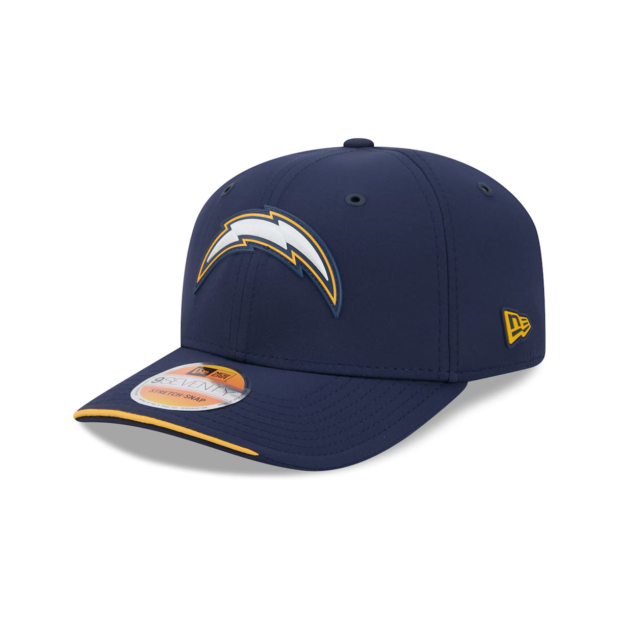 Los Angeles Chargers 2026 NFL Sideline Collection Navy 9SEVENTY Stretch-Snap Hat