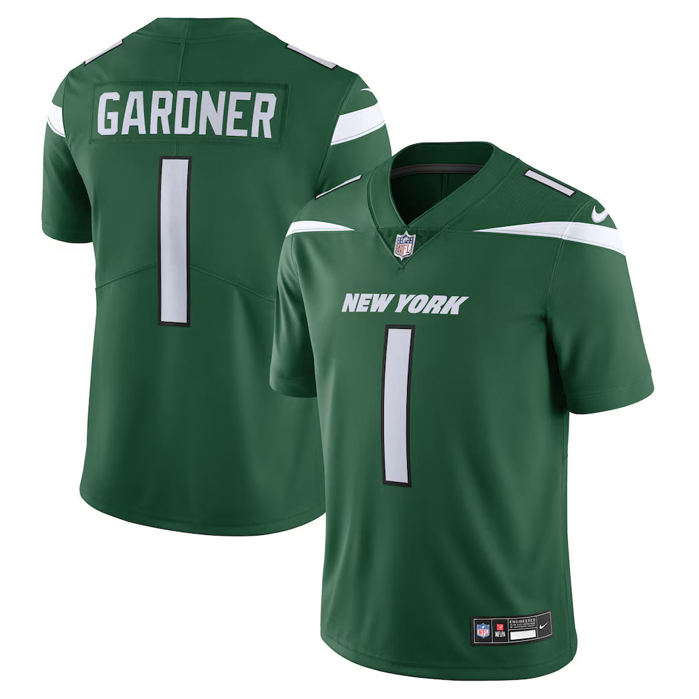 New York Jets Ahmad Sauce Gardner Nike® Gotham Green Game Jersey