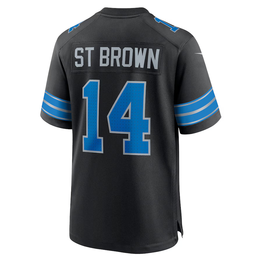 Detroit Lions Amon-Ra St. Brown Nike® Nike 2nd Alternate Game Jersey - Black