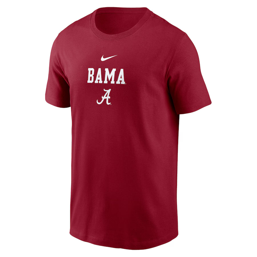 Alabama Crimson Tide Nike 2-Hit Stacked T-Shirt
