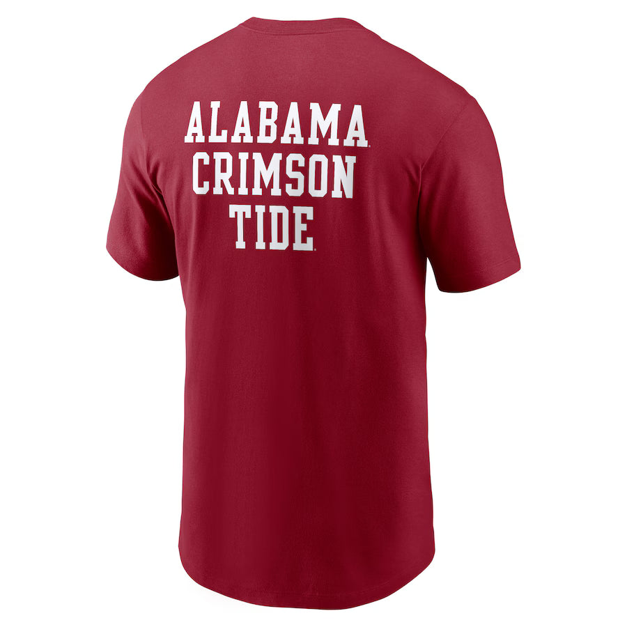 Alabama Crimson Tide Nike 2-Hit Stacked T-Shirt