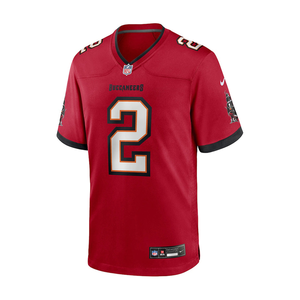 Tampa Bay Buccaneers Emeka Egbuka Red Team Game Jersey