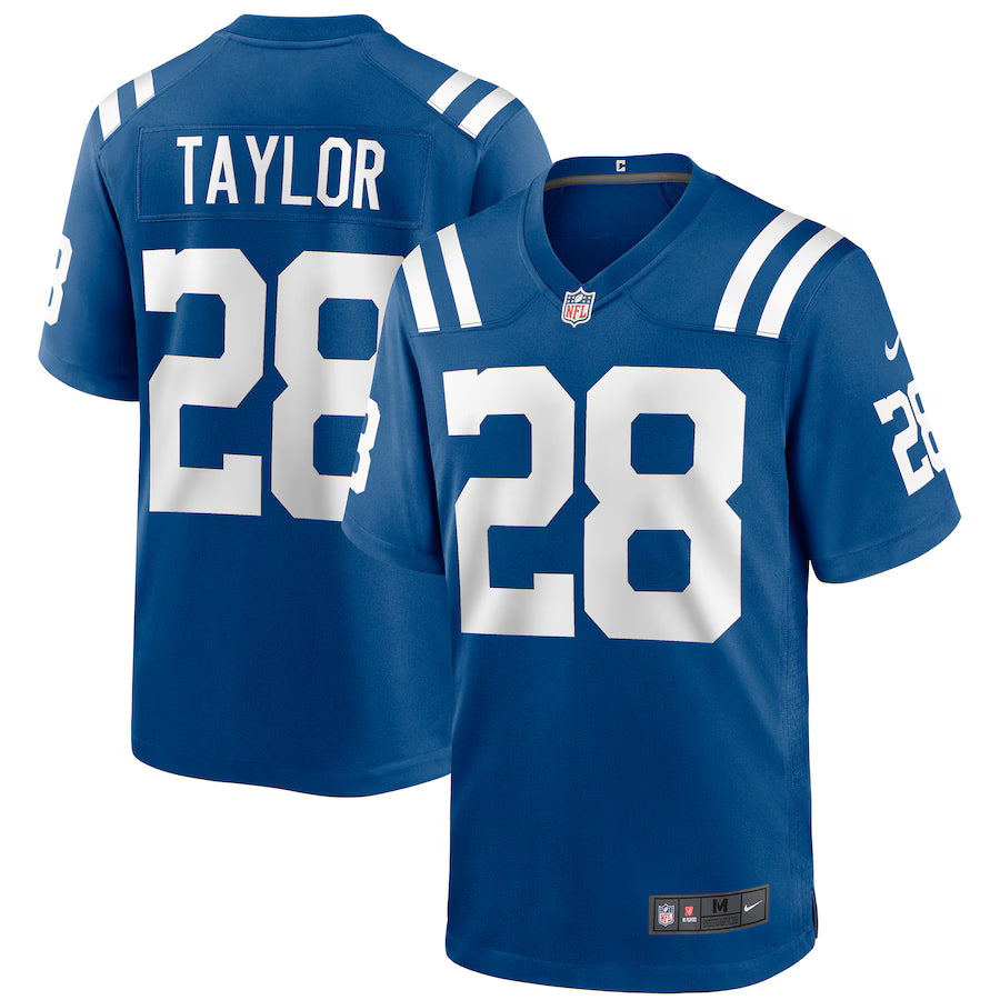 Indianapolis Colts Jonathan Taylor Nike Royal Game Jersey