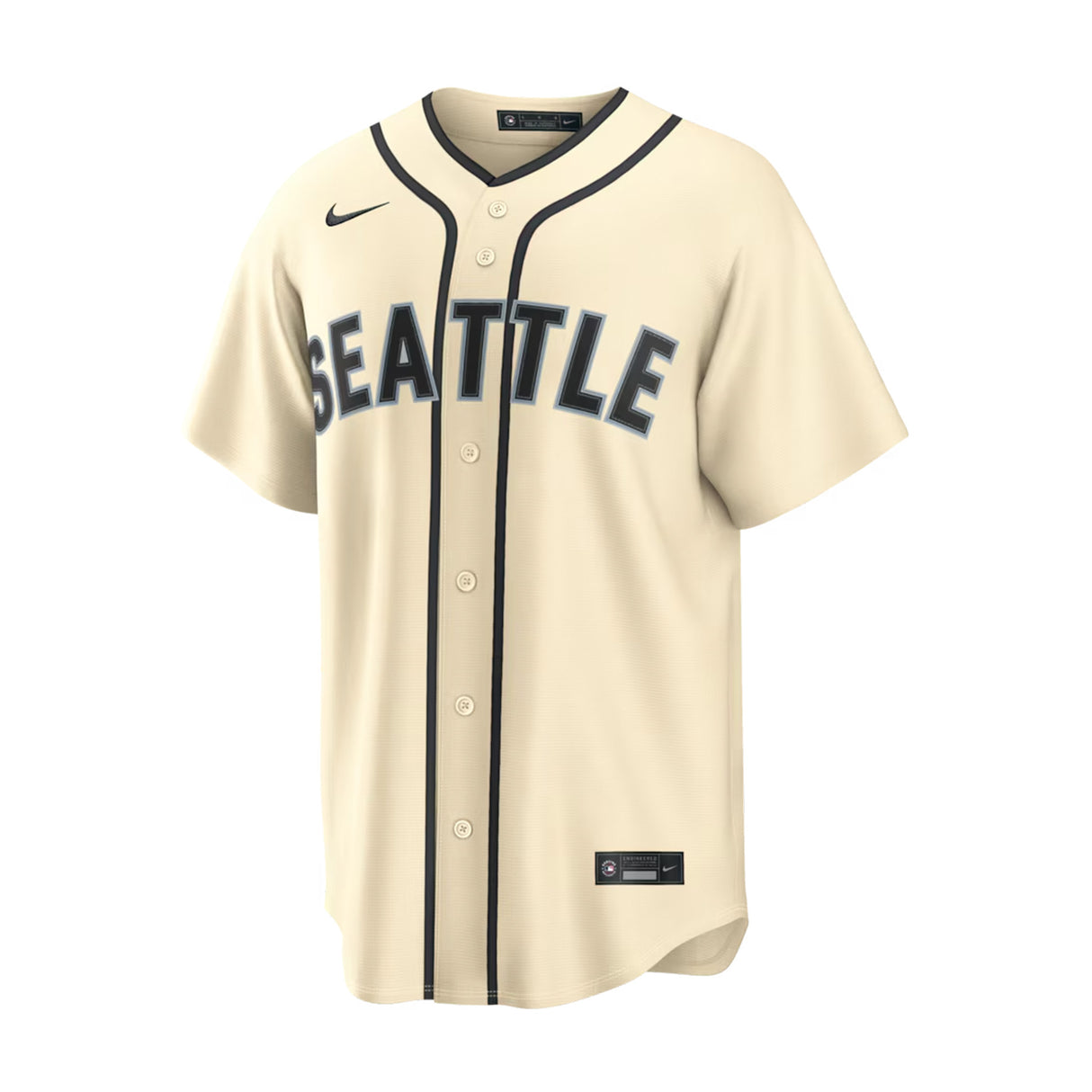 Seattle Mariners Julio Rodríguez Alternate Cream Stadium Jersey