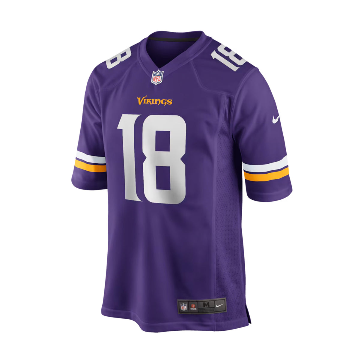 Minnesota Vikings Justin Jefferson Purple Game Jersey