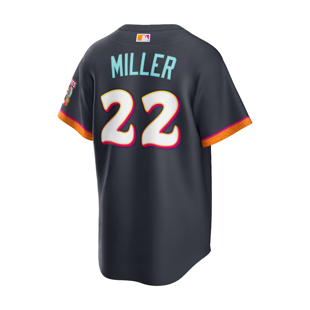 San Diego Padres Mason Miller 2026 City Connect Obsidian Stadium Jersey