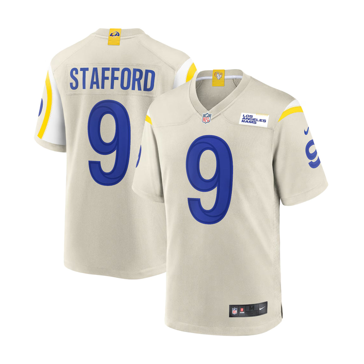Los Angeles Rams Matthew Stafford Light Gray Game Jersey