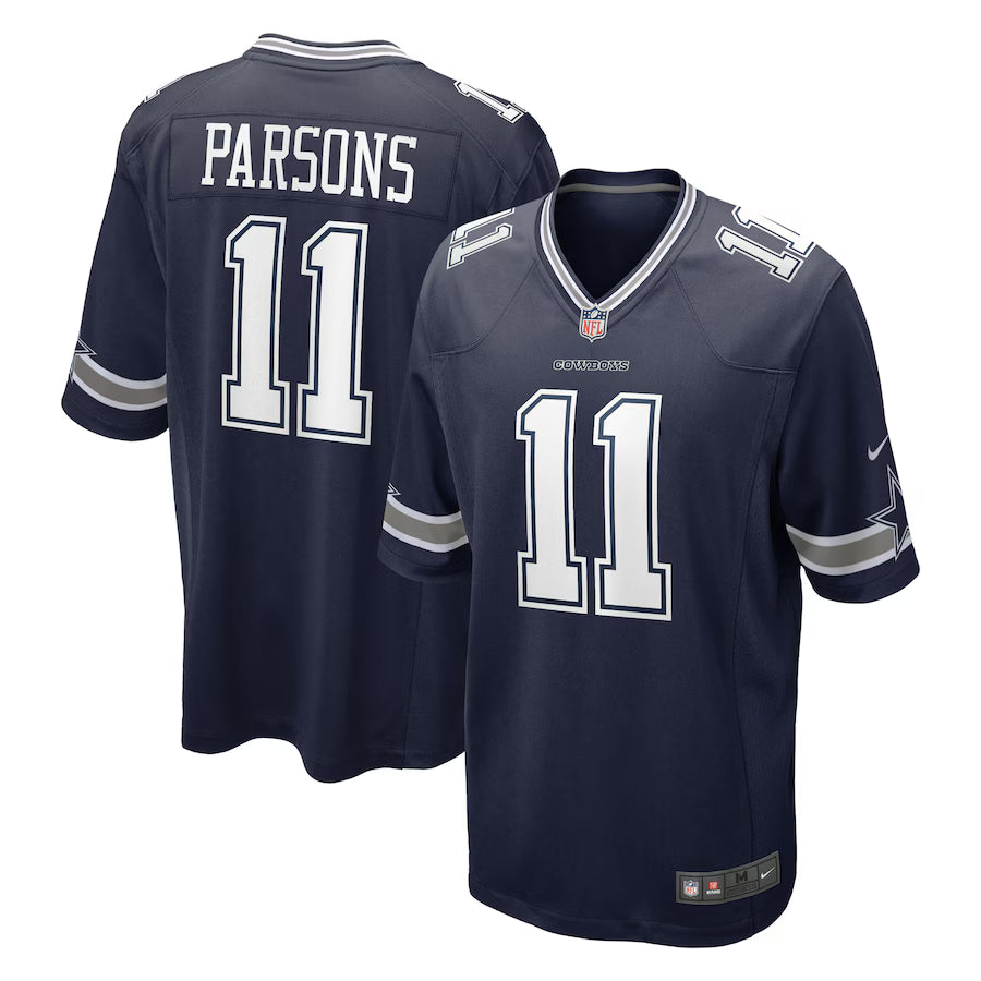 Dallas Cowboys Micah Parson #11 Nike Navy Game Jersey
