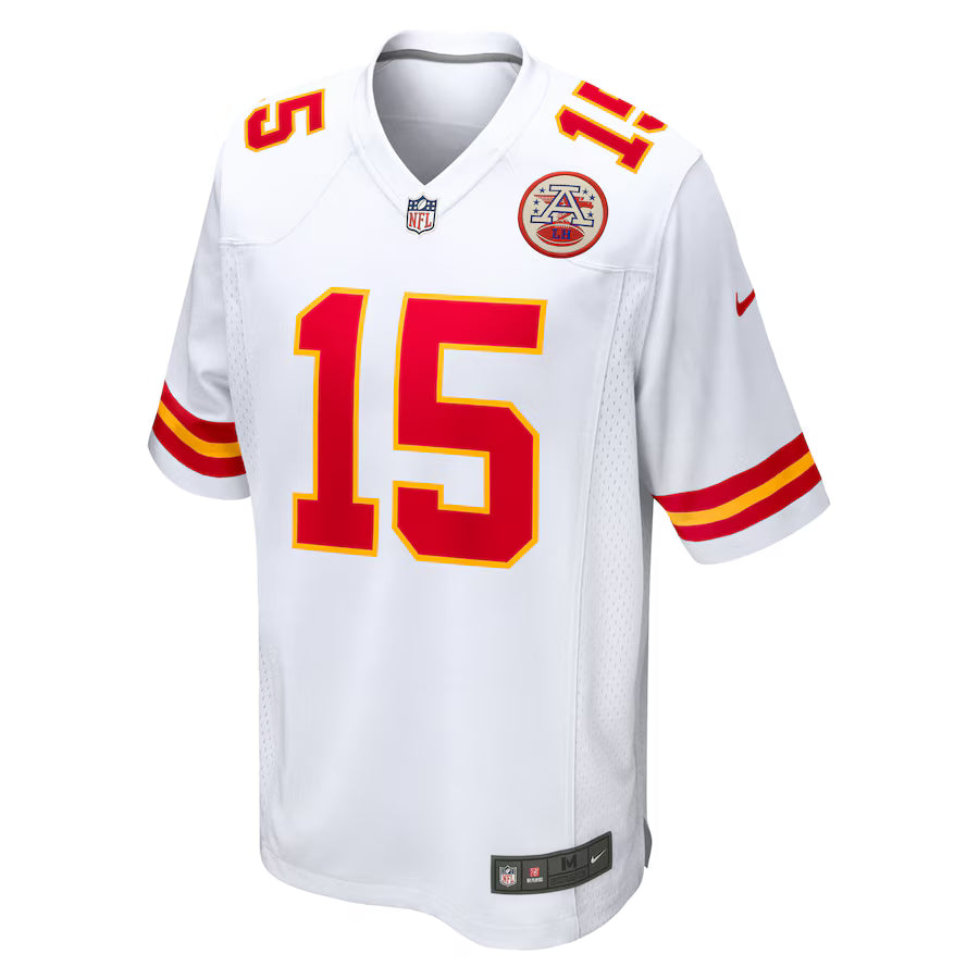 Kansas City Chiefs Patrick Mahomes White Nike Game Jersey