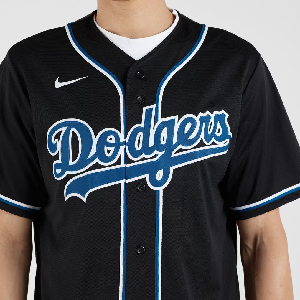 Los Angeles Dodgers Shohei Ohtani "Lights Out" Black Home Replica Jersey
