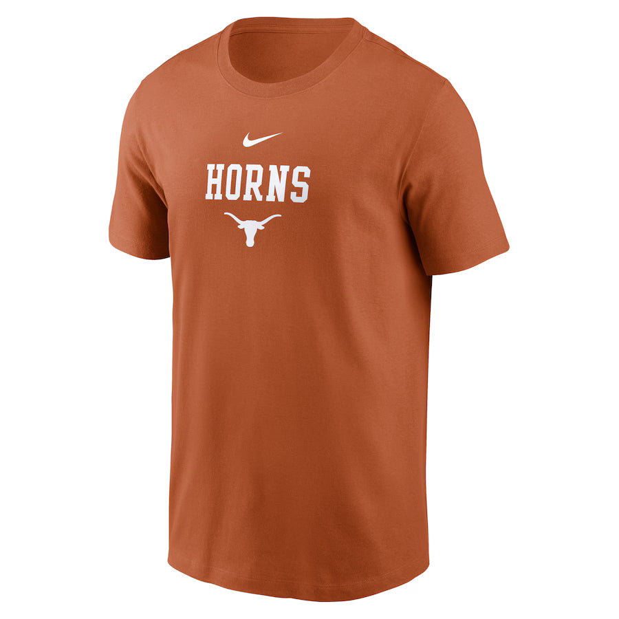 Texas Longhorns Nike 2-Hit Stacked T-Shirt