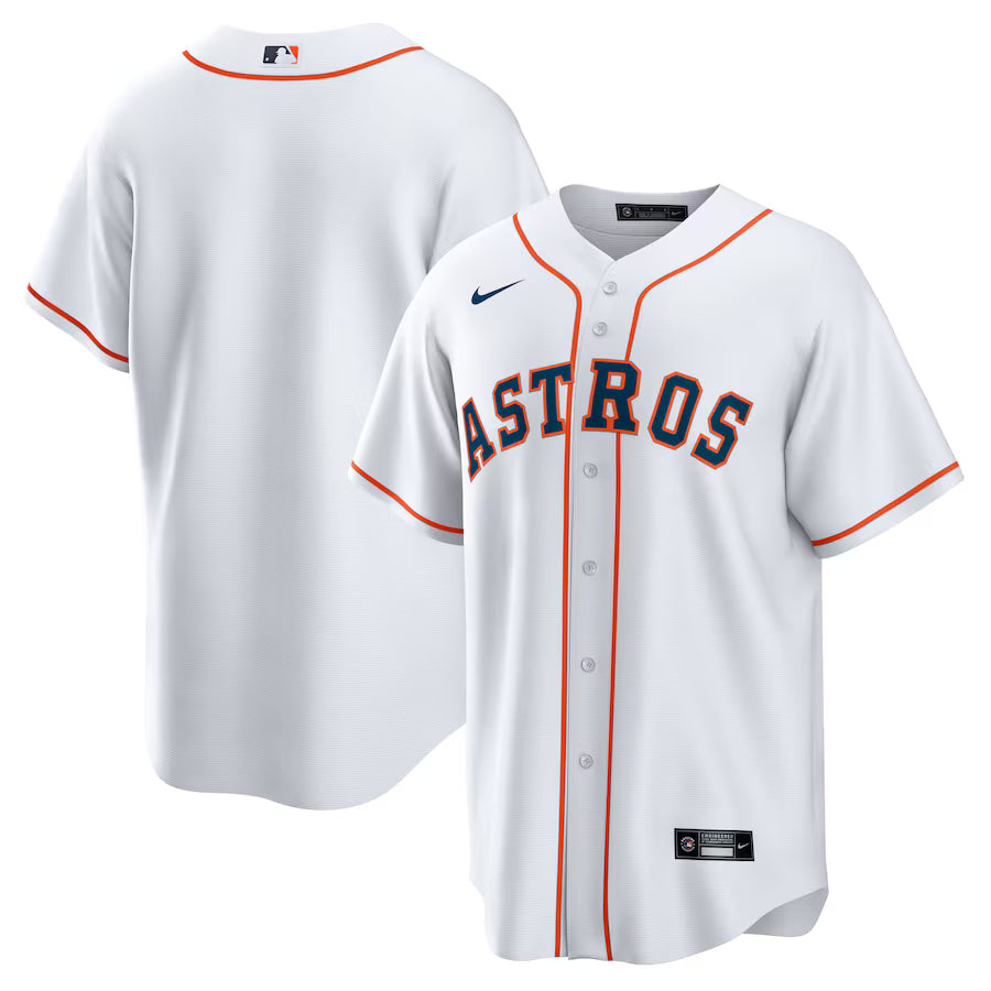 Houston Astros White Nike Home Replica Team Jersey