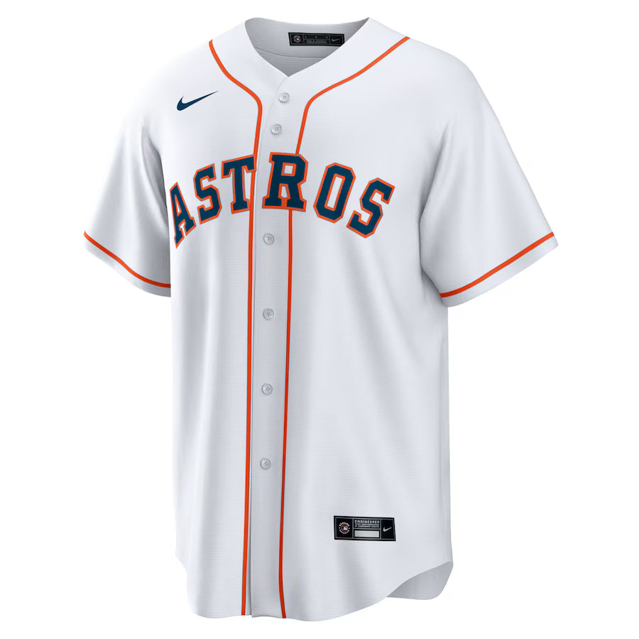 Houston Astros White Nike Home Replica Team Jersey