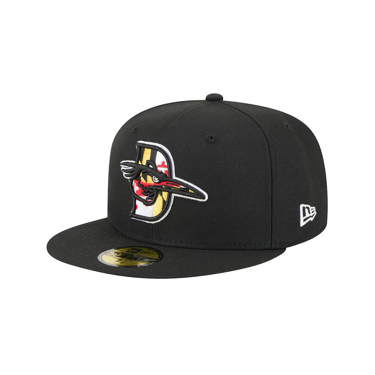 Delmarva Shorebirds Theme Nights Black 59FIFTY Fitted Hat