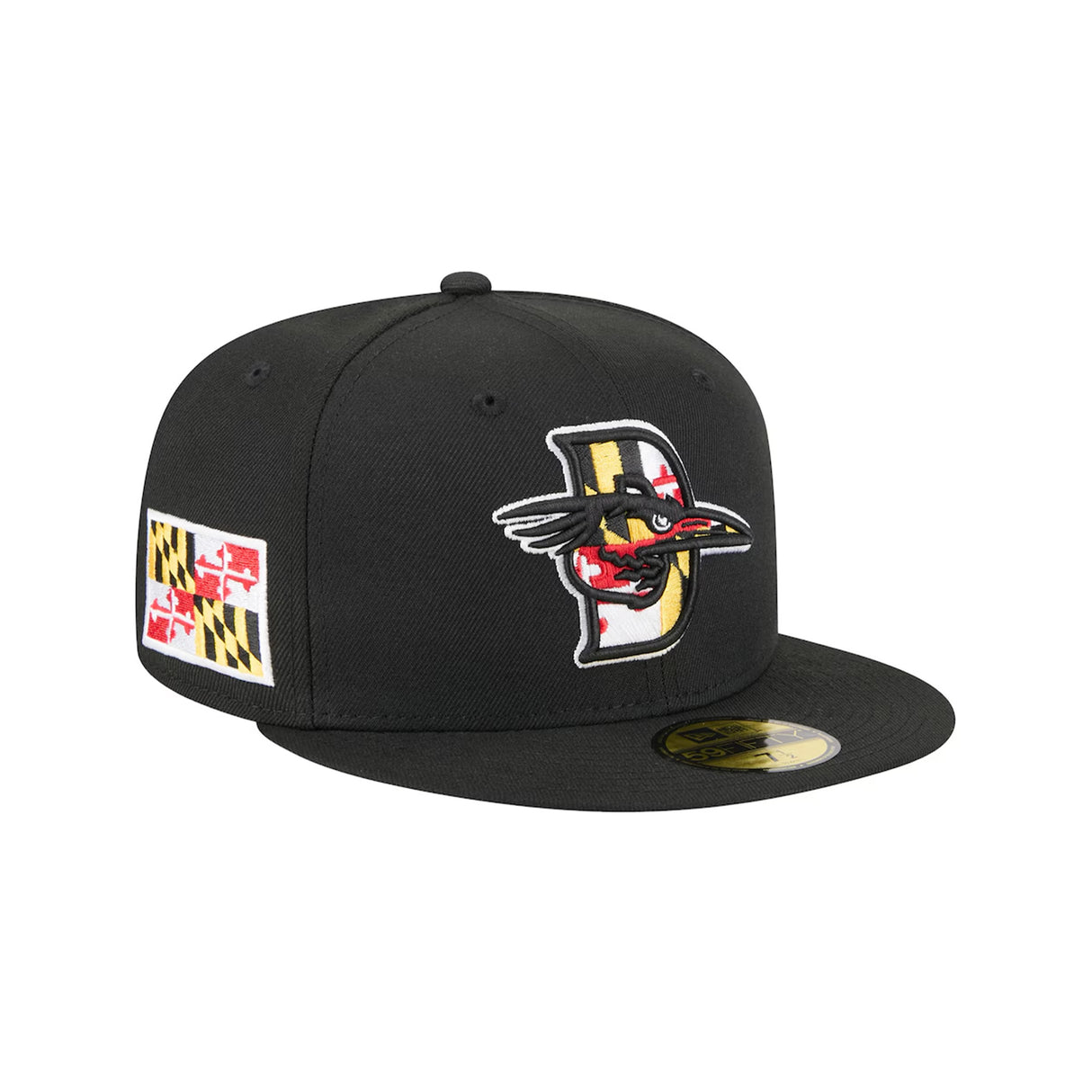 Delmarva Shorebirds Theme Nights Black 59FIFTY Fitted Hat