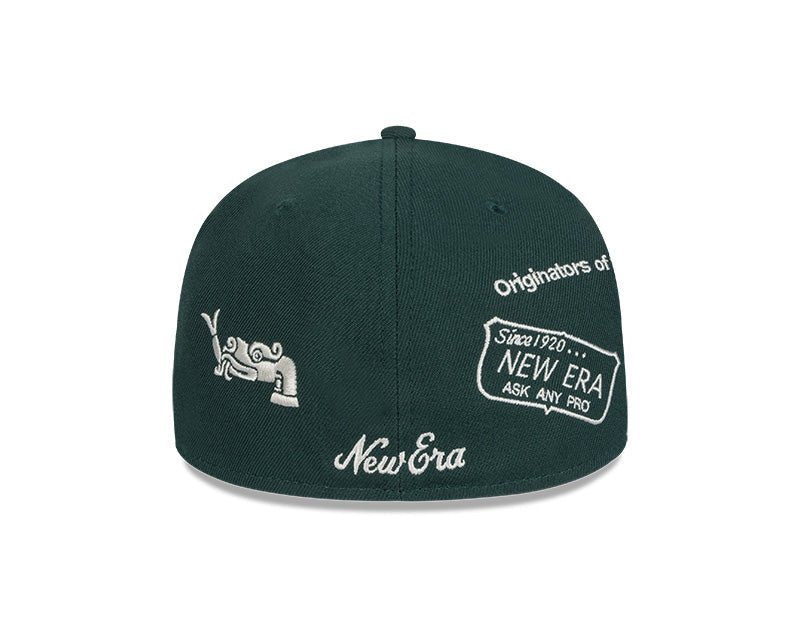 Mexico Baseball Green 59FIFTY Fitted Hat - New Era - 34071171301