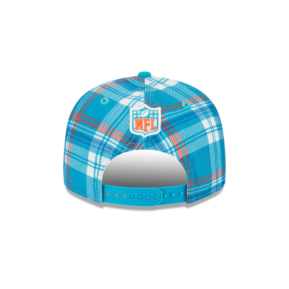 Miami Dolphins 2024 Sideline Statement Plaid 9FIFTY Snapback Hat - New Era - 23950911301