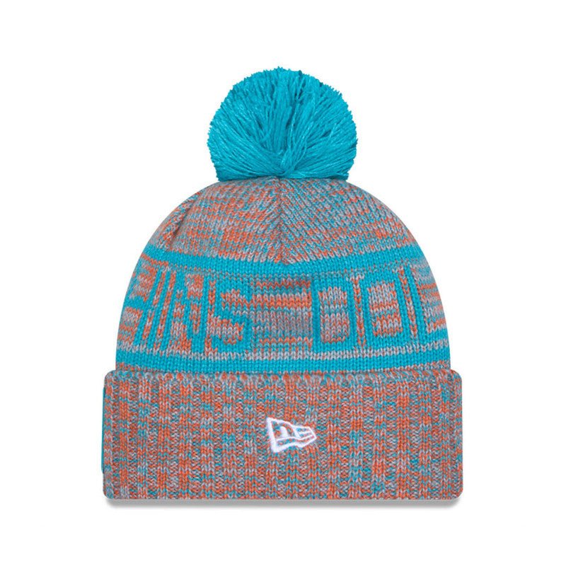 Miami Dolphins Knit Pom Beanie - New Era -