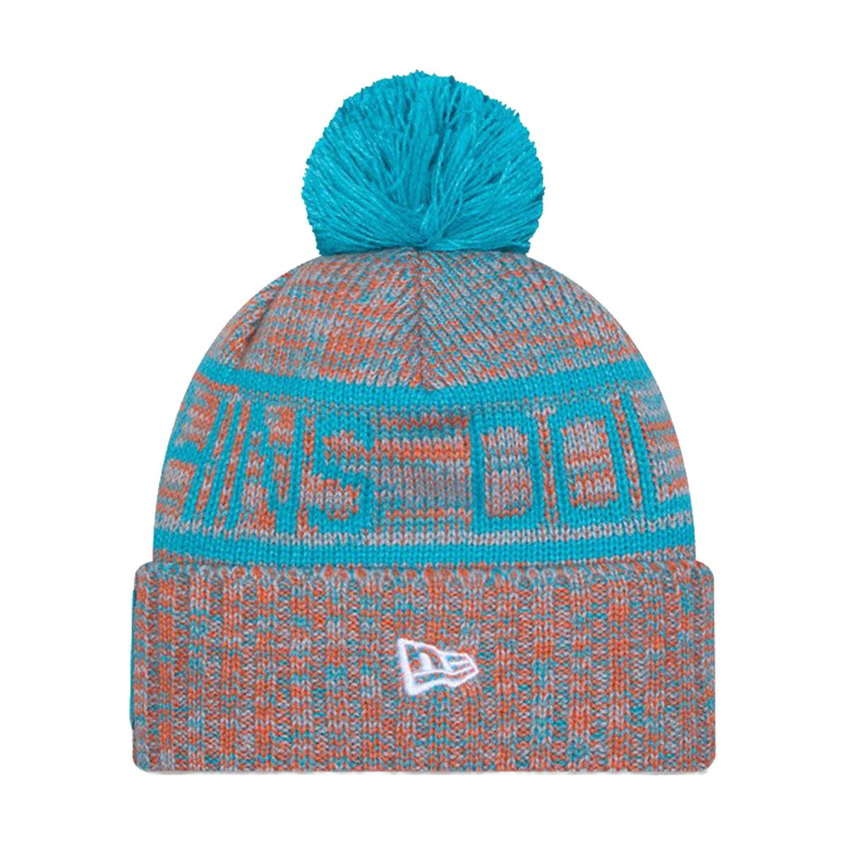 Miami Dolphins Knit Pom Beanie - New Era - 238302113
