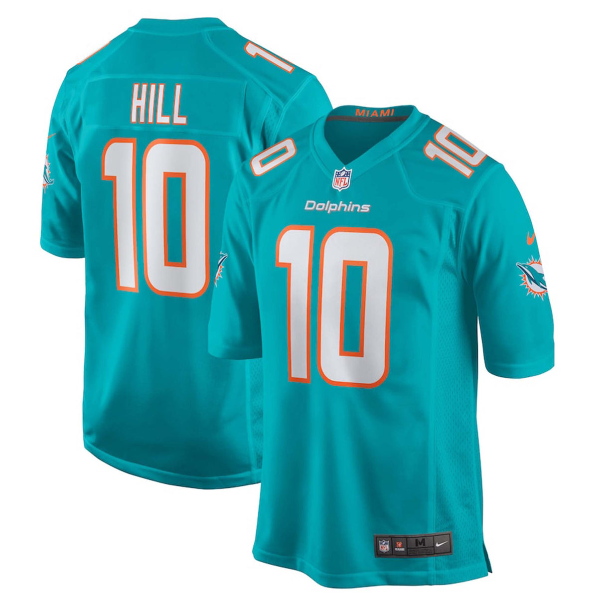 Miami Dolphins Tyreek Hill Nike® Game Jersey - Aqua - Nike -