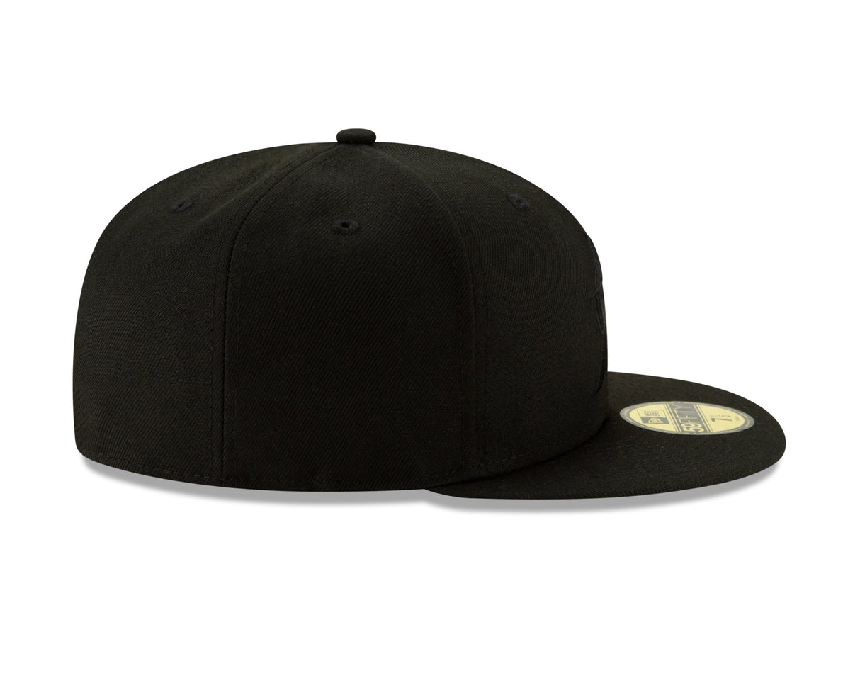 Miami Marlins Authentic Collection Blackout Basic 59FIFTY Fitted - New Era -