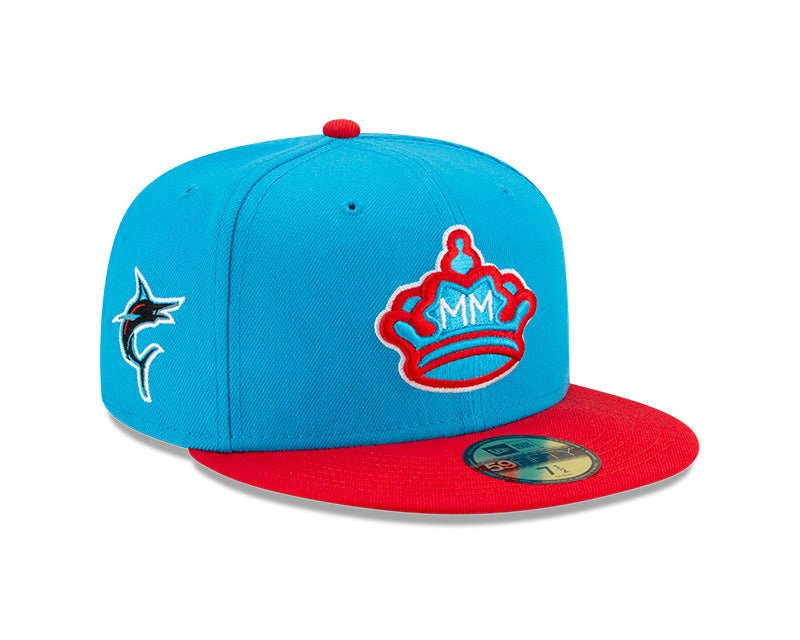 Miami Marlins Blue/Coral City Connect 59FIFTY Fitted - New Era -