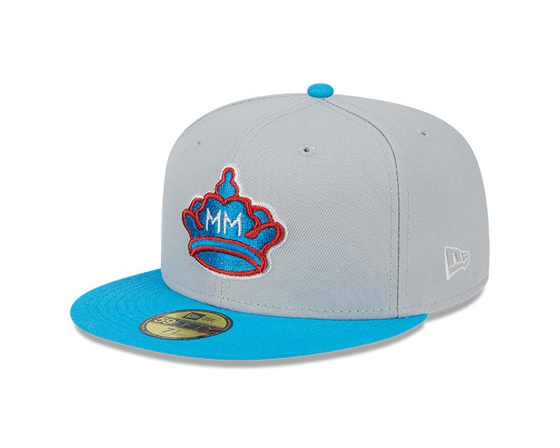 Miami Marlins Blue/Gray City Connect 59FIFTY Fitted - New Era -