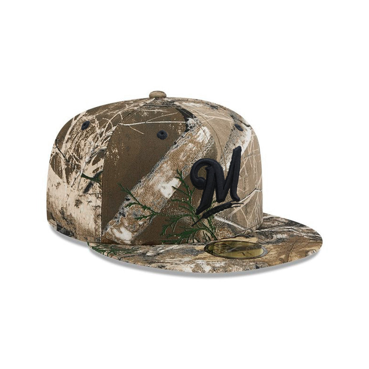 Milwaukee Brewers Cooperstown Collection Realtree APX 59FIFTY Fitted Hat - New Era - 23863740612