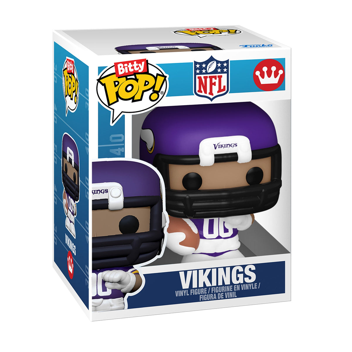 Minnesota Vikings Bitty Pop! Helmet & Player - Funko - 1508041131