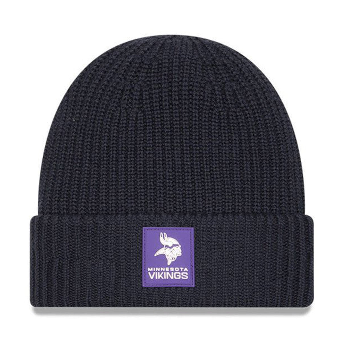 Minnesota Vikings Navy Cuffed Knit Beanie - New Era -