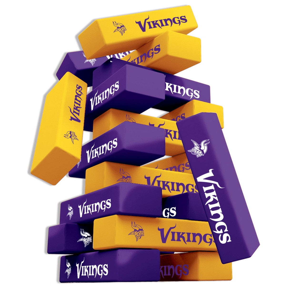 Minnesota Vikings Tumble Tower - MasterPieces Puzzle Company INC - 705988017070