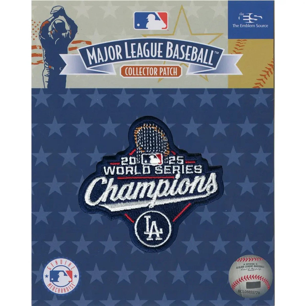 MLB 2025 World Series Official Collector Patch - The Emblem Source -