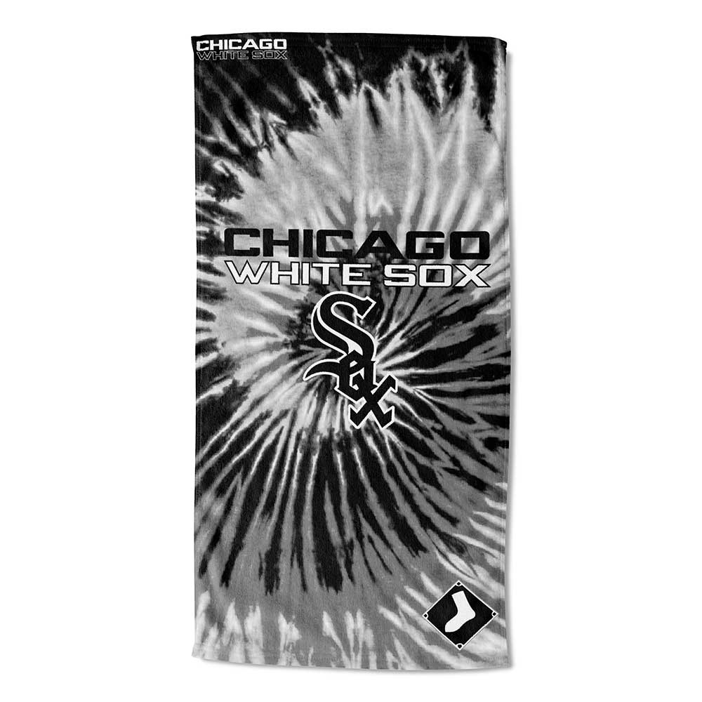 MLB Chicago White Sox Psychedelic Beach Towel 30x60 Inches - Northwest - 190604343020