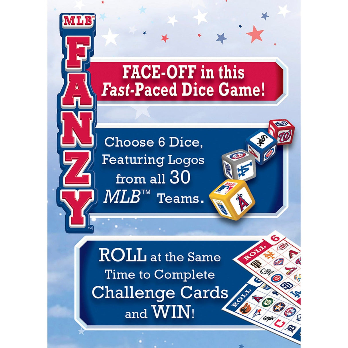 MLB - League Fanzy Dice Game - MasterPieces Puzzle Company INC - 705988419232